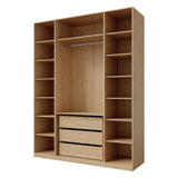 Soreno Kleiderschrank in Frühlingseiche / Macadamia – Ansicht 2