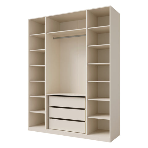 Soreno Kleiderschrank in Macadamia – Ansicht 2