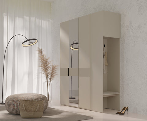 Soreno Kleiderschrank in Macadamia – Ansicht 5