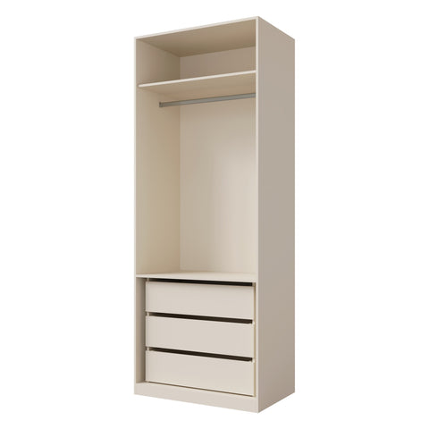 Soreno Kleiderschrank in Macadamia – Ansicht 2