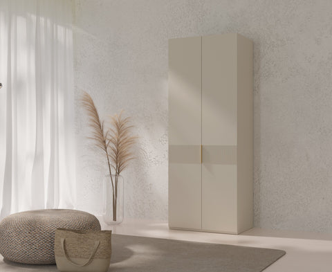 Soreno Kleiderschrank in Macadamia – Ansicht 3