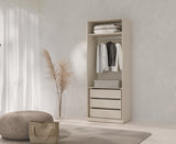 Soreno Kleiderschrank in Macadamia – Ansicht 4