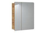 Spiegelschrank Amaris Spiegel, Craft Eiche 60 × 75 × 16 cm mit 2 Türen