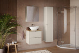 Spiegelschrank Bellisa Kaschmir matt 60 × 75 × 19 cm mit 2 Türen – Ansicht 5
