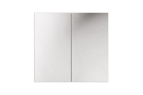 Spiegelschrank Bellisa Kaschmir matt 80 × 75 × 19 cm mit 2 Türen – Ansicht 2