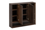 Spiegelschrank Dorella Ristretto Eiche 100 × 85 × 20 cm mit 3 Türen – Ansicht 3
