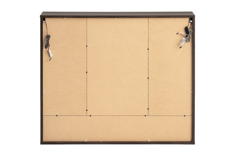 Spiegelschrank Dorella Ristretto Eiche 100 × 85 × 20 cm mit 3 Türen – Ansicht 4