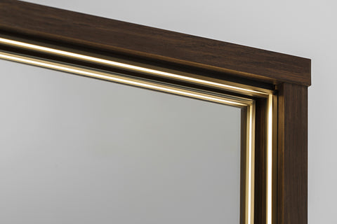 Spiegelschrank Dorella Ristretto Eiche 60 × 85 × 20 cm mit 2 Türen – Ansicht 5