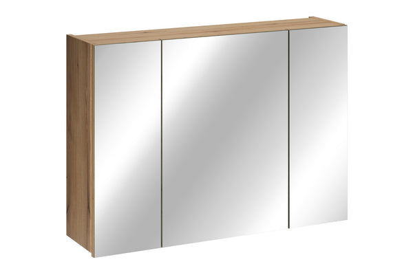 Spiegelschrank Novira Coast Evoke Eiche 80 × 57 × 20 cm mit 3 Türen