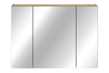 Spiegelschrank Novira Coast Evoke Eiche 80 × 57 × 20 cm mit 3 Türen – Ansicht 2