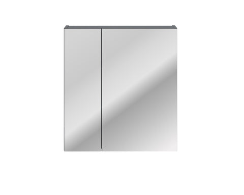 Spiegelschrank Santora Indigoblau 60 × 65 × 17 cm mit 2 Türen – Ansicht 2