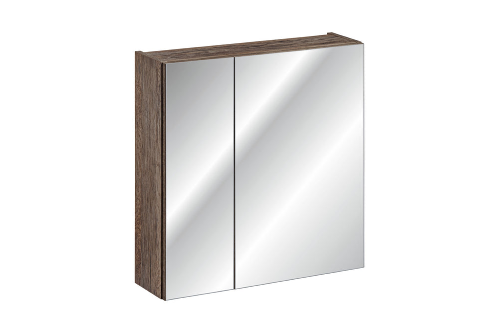 Spiegelschrank Santora Santa Fe Vintage Eiche 60 × 65 × 17 cm mit 2 Türen