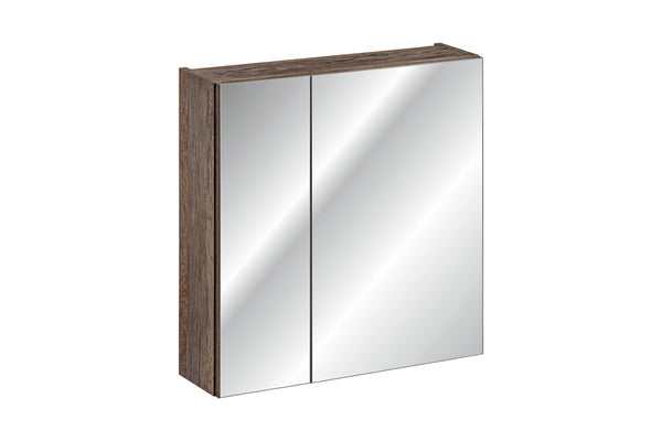 Spiegelschrank Santora Santa Fe Vintage Eiche 60 × 65 × 17 cm mit 2 Türen