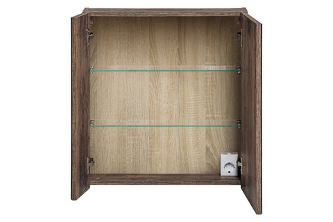 Spiegelschrank Santora Santa Fe Vintage Eiche 60 × 65 × 17 cm mit 2 Türen – Ansicht 4