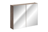 Spiegelschrank Santora Santa Fe Vintage Eiche 80 × 65 × 17 cm mit 2 Türen