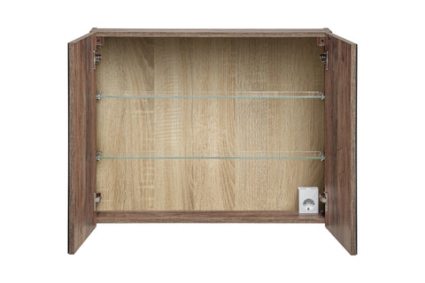 Spiegelschrank Santora Santa Fe Vintage Eiche 80 × 65 × 17 cm mit 2 Türen – Ansicht 5