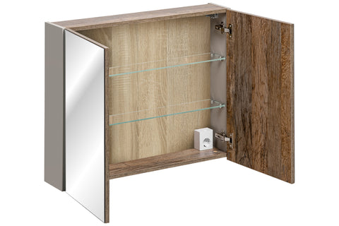 Spiegelschrank Santora Tongrau 80 × 65 × 17 cm mit 2 Türen – Ansicht 5