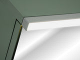 Spiegelschrank Sombrela Schilfgrün 80 × 78 × 19 cm mit 2 Türen, mit LED-Beleuchtung – Ansicht 7