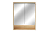 Spiegelschrank Violetta Cremona Eiche 60 × 76,8 × 18,8 cm mit 2 Türen – Ansicht 2