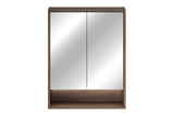 Spiegelschrank Violetta Walnuss Villa 60 × 76,8 × 18,8 cm mit 2 Türen – Ansicht 2