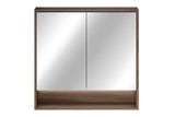 Spiegelschrank Violetta Walnuss Villa 80 × 76,8 × 18,8 cm mit 2 Türen – Ansicht 2