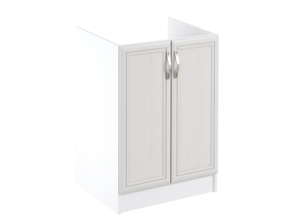 Spülenschrank D60Z – Sycylia Weiß – Der perfekte Platz für Ihr Spülbecken.