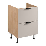 Spülenunterschrank D60IN AX – Sorento Beige Sonoma Eiche