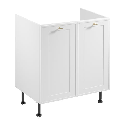 Spülenunterschrank D80Z – Sorento Weiß – Perfekte Lösung für zeitgemäße Küchen