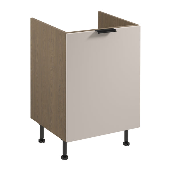 Spülenunterschrank mit Sortiereinsatz D60ZS AX – Sorento Beige – Clevere Lösungen für kleine Räume.