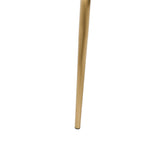 Stuhl Hillora Golden legs, Pearl white – Ansicht 7