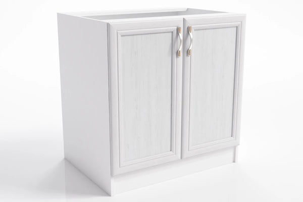 Eleganter Unterschrank - D80 - Sycylia Weiß - Der Schlüssel zu einer gut organisierten Küche - ROYAL24_MARKT