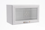 Glashängeschrank G60KSN - Sycylia Weiß -  Industrial-Stil – Robuste Materialien für einen urbanen Look. - ROYAL24_MARKT