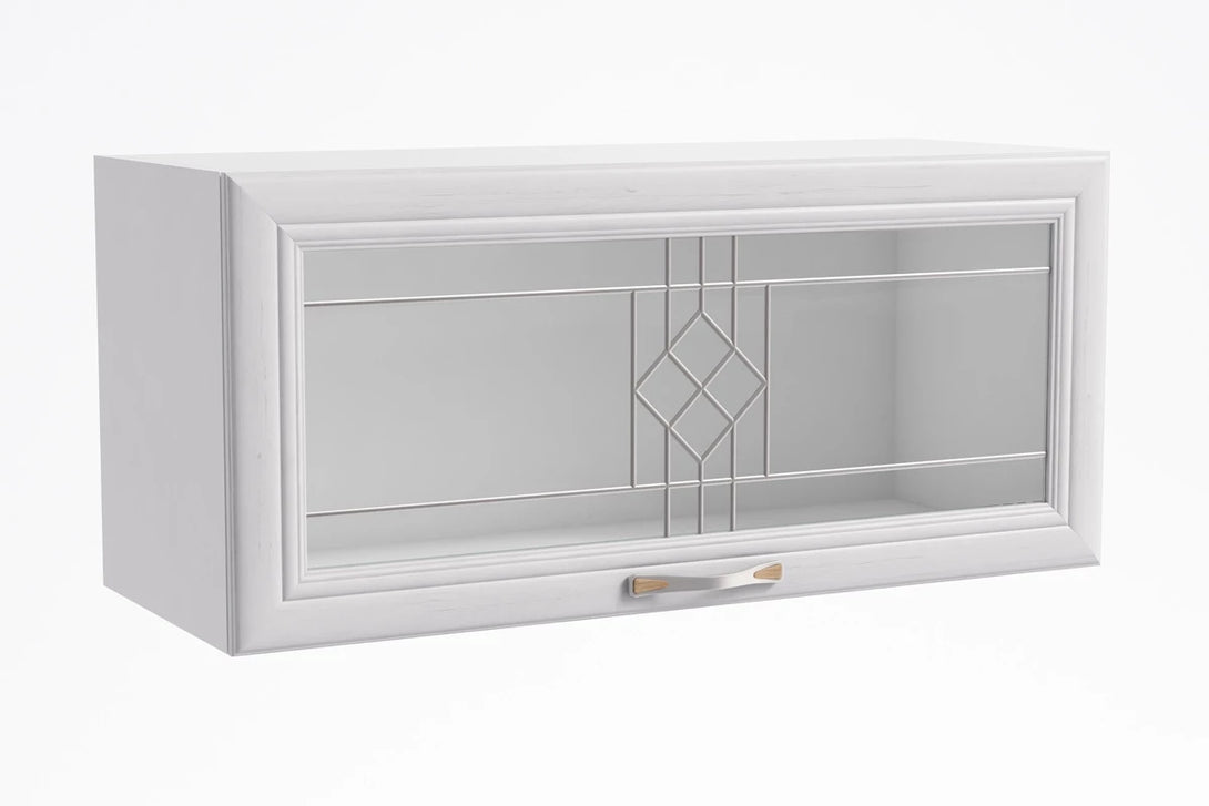 Glashängeschrank G80KS - Sycylia Weiß - Setzen Sie Ihre Deko gekonnt in Szene. - ROYAL24_MARKT