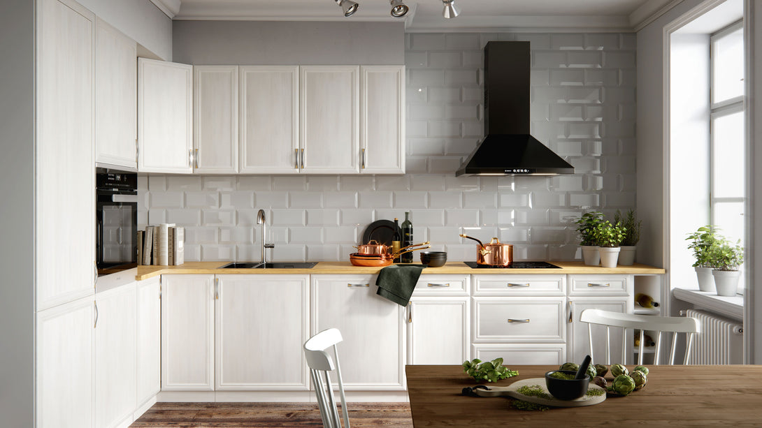 Hochschrank D40SP - Sycylia Weiß - für mehr Ordnung und Stil.