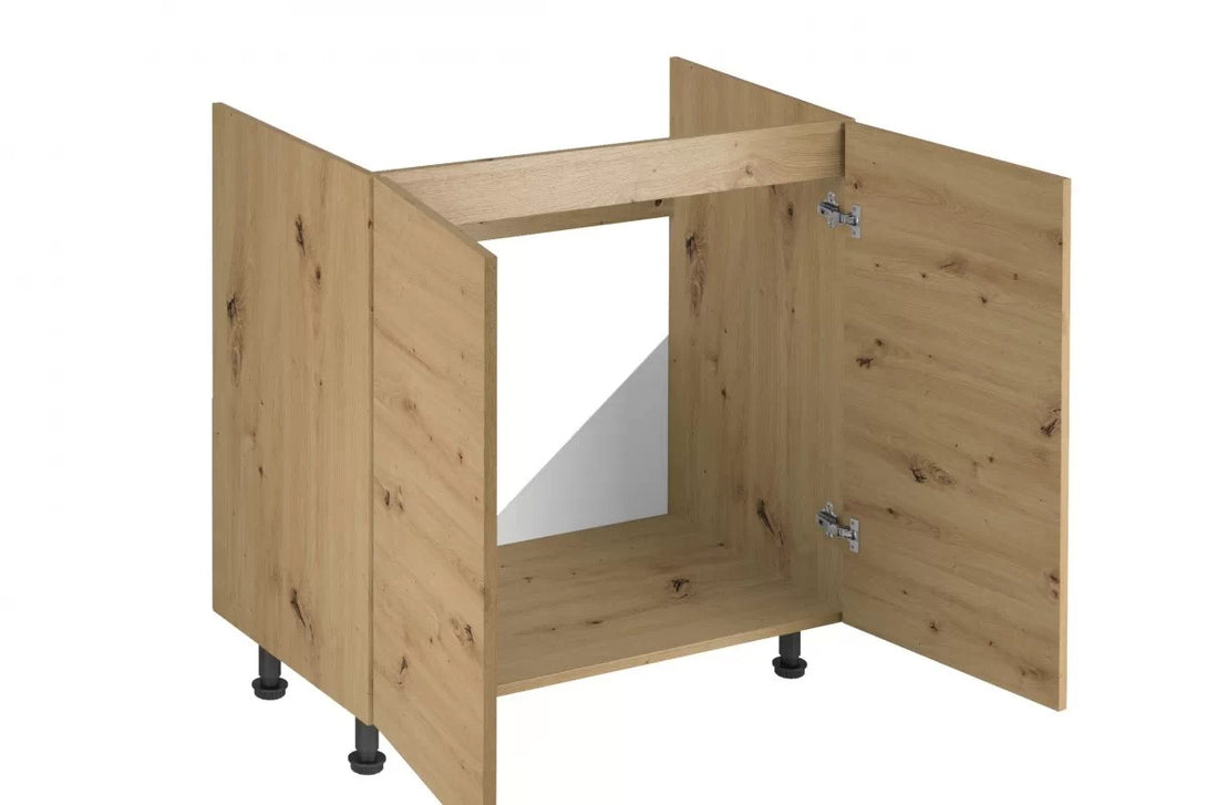 Küchenzeile - Langen - Artisan Eiche (Holzoptic) - K13-G140 cm.