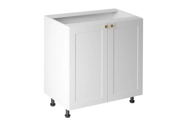 Eleganter Unterschrank - Linea-Weiß D80 - ROYAL24_MARKT