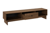 TV-Schrank Yorvi Walnuss Villa 176,4 × 40,6 × 40 cm mit 1 Schublade – Ansicht 3
