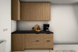 U-Küche Sorento Sonoma Eiche – 298 × 214 × 199 cm – KÜ-SOR-006 – Wand C frontal