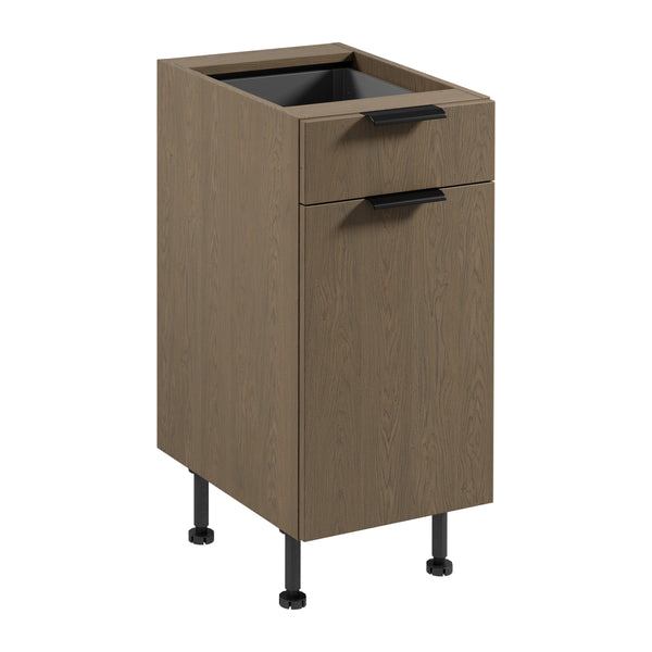 Unterschrank D40S1 P/L – Sorento Dunkle Eiche – Funktion und Ästhetik vereint.
