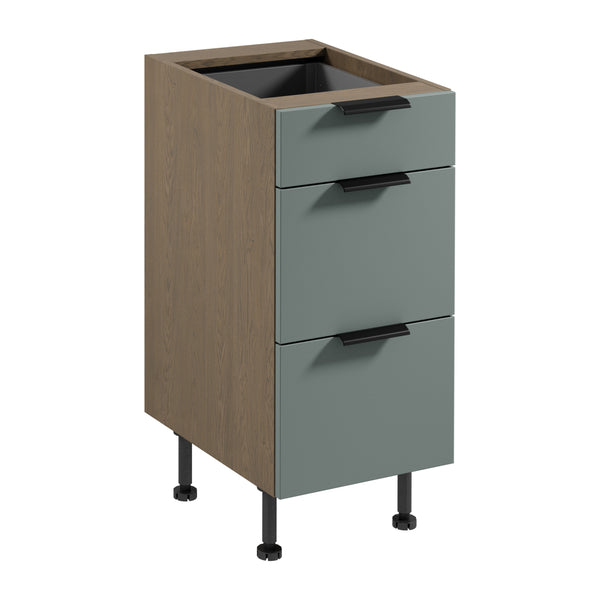 Unterschrank D40S3 P/L AX – Sorento Grün – Perfekte Ergänzung für Ihre Kücheneinrichtung.