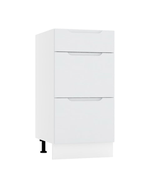 Unterschrank D40S3 – Zivora – 3 Schubladen für effiziente Organisation – Ansicht 4