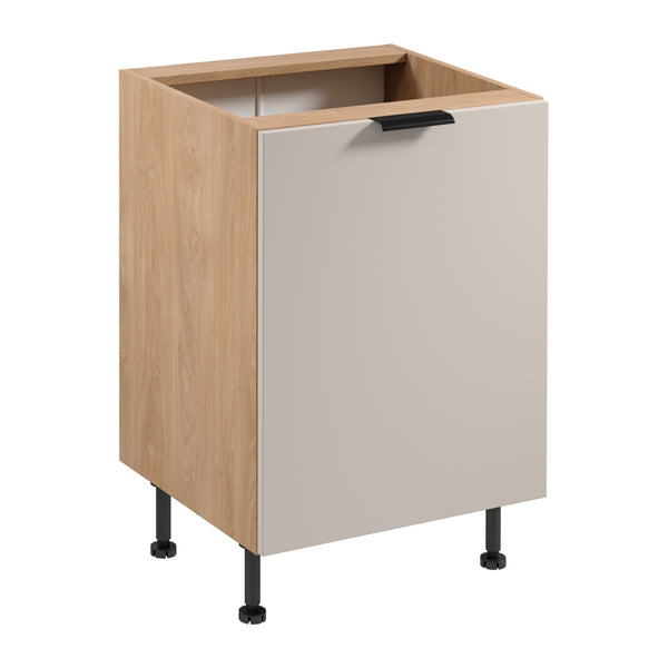 Unterschrank D60 P/L – Sorento Beige Sonoma Eiche – Perfekte Ergänzung für Ihre Kücheneinrichtung.