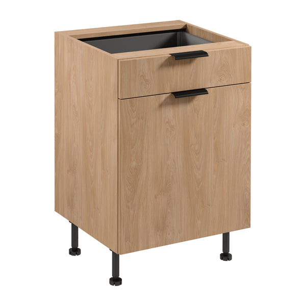 Unterschrank D60S1 P/L AX – Sorento – Moderne Ästhetik für eine stilvolle Küche.