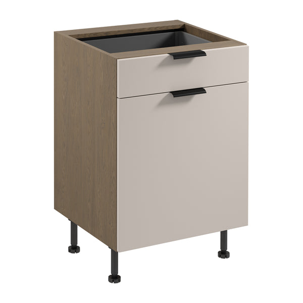 Unterschrank D60S1 P/L AX – Sorento Beige – Stauraumwunder für mehr Ordnung.
