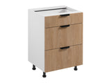 Unterschrank D60S3 – Total Sonoma Eiche