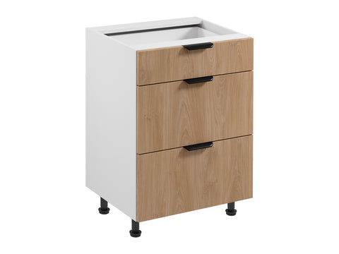 Unterschrank D60S3 – Total Sonoma Eiche
