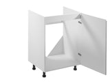 Winkelküche - L-Form Aspen - Grau (Hochglanz) - K31n2-G300×240 cm - ROYAL24_MARKT