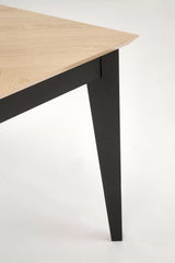 Esstisch - Edmondo - Schlichtes Design für moderne Räume mit Klappmöglichkeit. - ROYAL24_MARKT