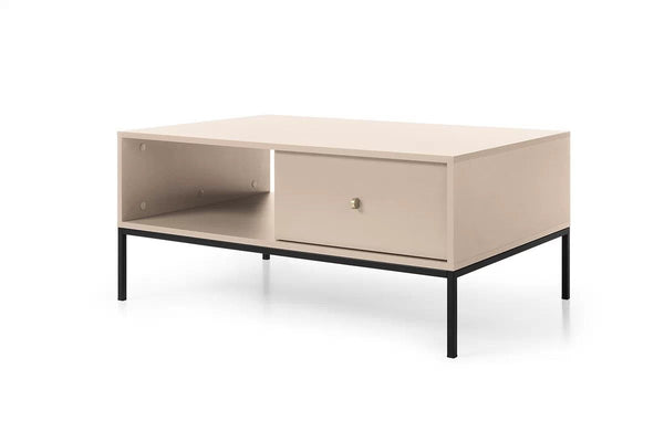 Couchtisch - Eladia - Toller Design-Couchtisch mit Schublade. - ROYAL24_MARKT