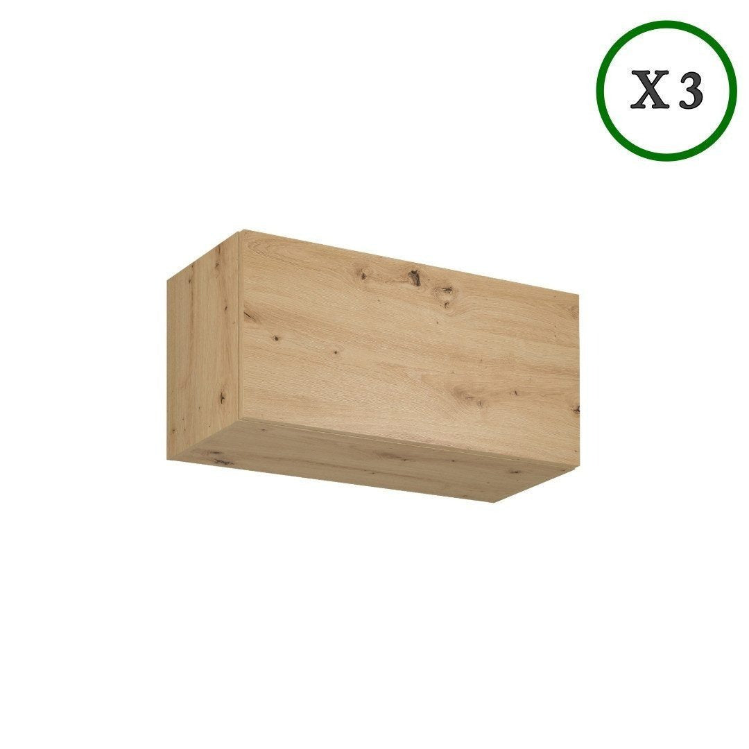 Küchenzeile - Langen - Grau Oder Beige (Matt) - K18-G400 cm. - ROYAL24_MARKT